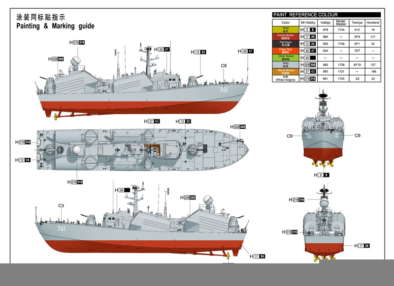 I Love Kit 67201 1:72 Russian Navy OSA Class Missile Boat , OSA-1