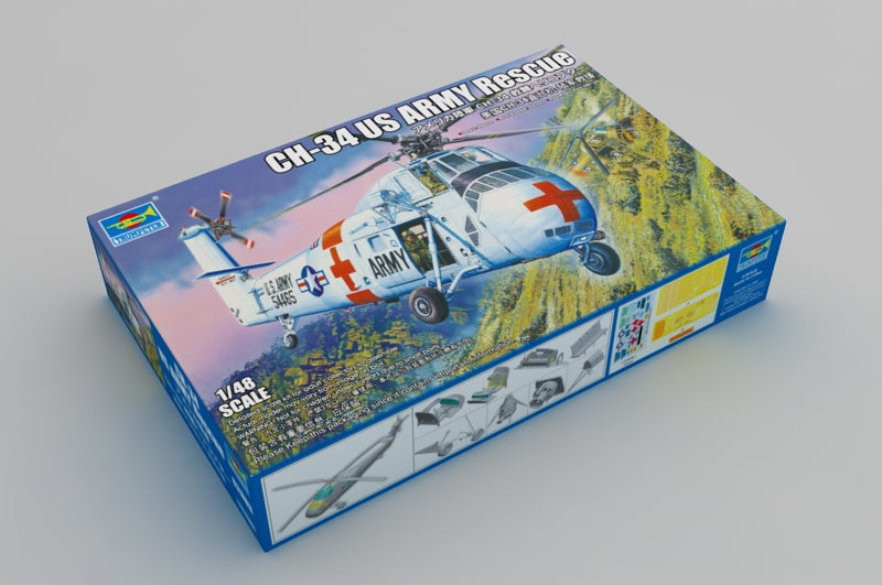 Trumpeter 02883 CH-34 US ARMY Rescue 1:48