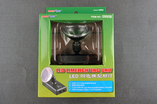 Trumpeter LED four-color model spotlight 09958