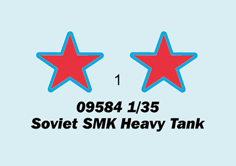 Trumpeter Soviet SMK Heavy Tank 09584 1:35