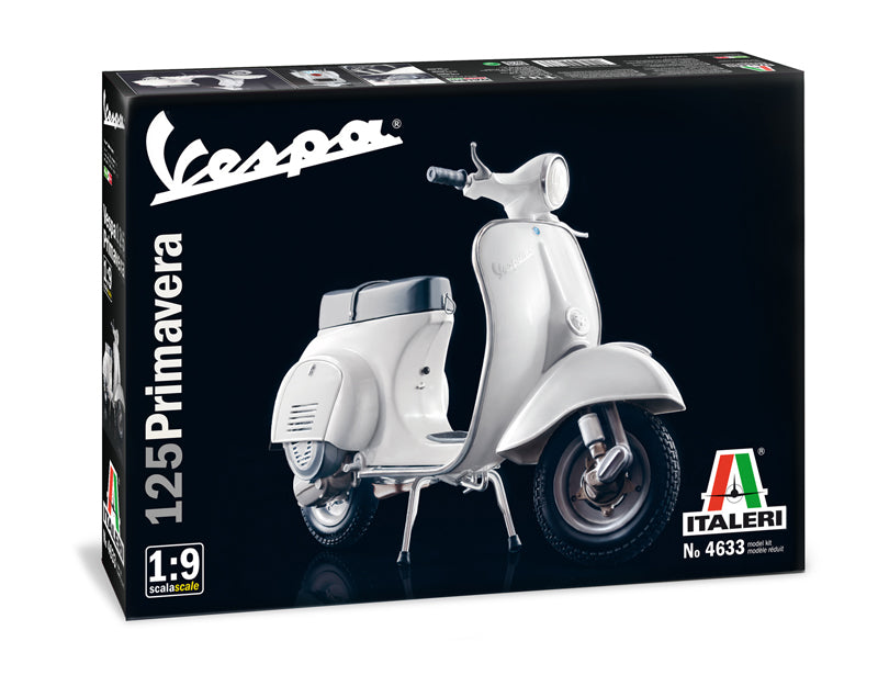 Italeri 4633 - SCALE 1 : 9 VESPA 125 PRIMAVERA