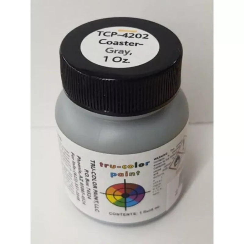 Tru-Color Rr Paint 4202 SAN DIEGO COASTER GRAY