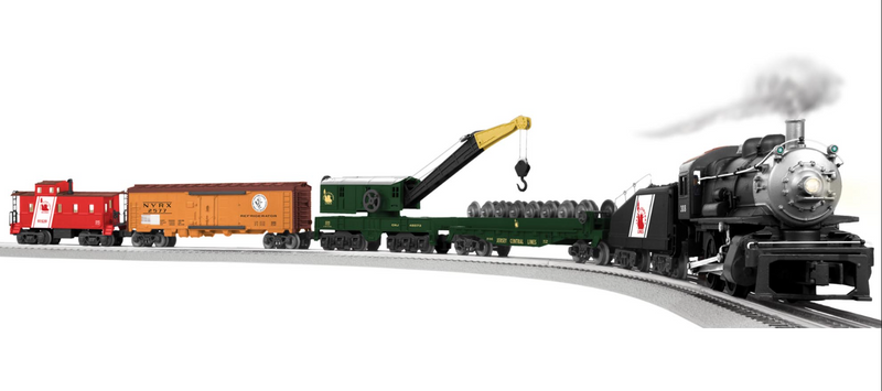 Lionel 6-81023 Yard Boss Steam Freight Set - Conventional 3-Rail w/RailSounds -- Central Railroad of New Jersey, O Scale