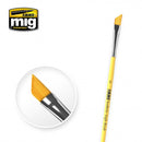 Ammo Mig 8607 6 SYNTHETIC ANGLE BRUSH