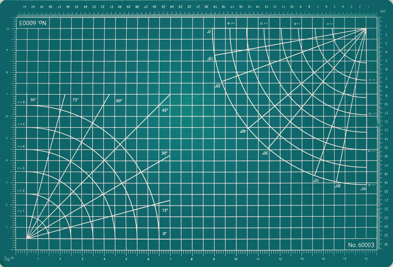 Excel 60003 Self Healing Cutting Mat, 12" x 18"