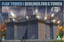 Takom 6004 Flak Tower I Berliner Zoo G Tower 1:350