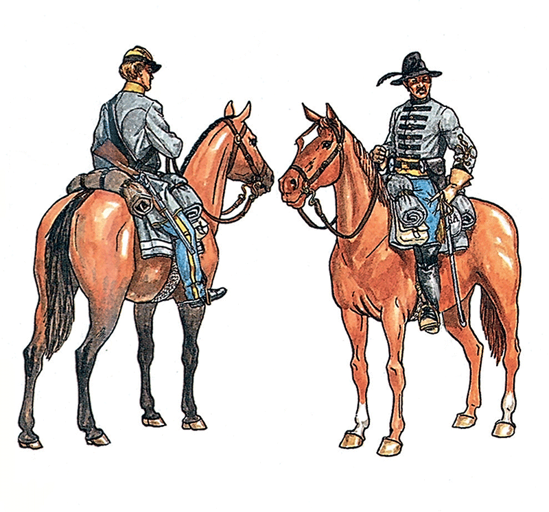 Italeri 6011 - SCALE 1 : 72 Confederate Cavalry