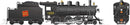 PREORDER Rapido HO 603502 Class H-6-g 4-6-0 with Wood Cab, LokSound and DCC, Canadian National 1359 (black, red, Tilted Wafer Logo)