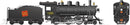 PREORDER Rapido HO 603507 Class H-6-g 4-6-0 with Steel Cab, LokSound and DCC, Canadian National 1391 (black, red, Tilted Wafer Logo)