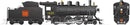 PREORDER Rapido HO 603510 Class H-6-d 4-6-0 with Steel Cab, LokSound and DCC, Canadian National 1330 (black, red, Straight Wafer Logo)
