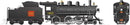 PREORDER Rapido HO 603514 Class H-6-g 4-6-0 with Steel Cab, LokSound and DCC, Canadian National 1401 (black, red, Straight Wafer Logo)