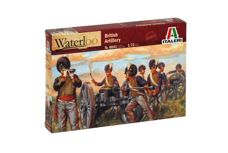 Italeri 6041 - SCALE 1 : 72 WATERLOO (200years) BRITISH ARTILLERY