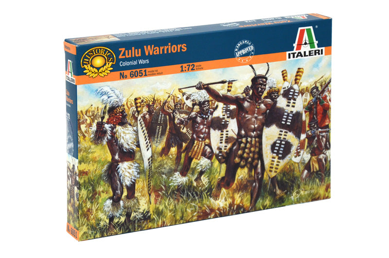 Italeri 6051 - SCALE 1 : 72 ZULU WARRIORS