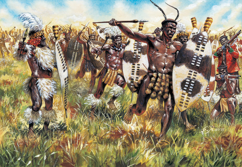 Italeri 6051 - SCALE 1 : 72 ZULU WARRIORS