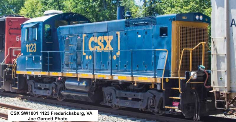 PREORDER Bowser HO 60597 EMD SW-1001 Locomotive CSX1123 (Standard DC)