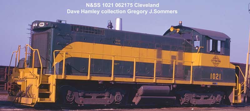 PREORDER Bowser HO 60635 EMD SW-1001 Locomotive Newburgh & South Shore 1020 (Standard DC)