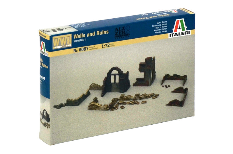 Italeri 66087 - SCALE 1 : 72 WALLS AND RUINS