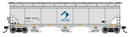 Walthers Mainline HO 910-7737 60' NSC 5150 3-Bay Covered Hopper, Archer-Daniels-Midland