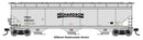 Walthers Mainline HO 910-7753 60' NSC 5150 3-Bay Covered Hopper, Richardson