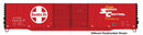 Walthers Mainline HO 910-3402 60' Pullman-Standard Double Door Auto Parts Boxcar, Atchison Topeka & Santa Fe