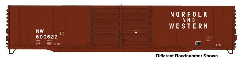 PREORDER Walthers Mainline HO 910-3410 60' Pullman-Standard Double Door Auto Parts Boxcar, Norfolk & Western