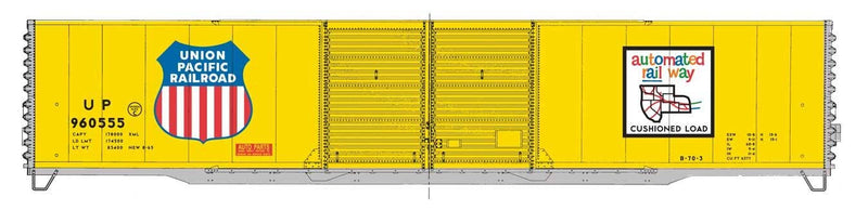 PREORDER Walthers Mainline HO 910-3415 60' Pullman-Standard Double Door Auto Parts Boxcar, Union Pacific