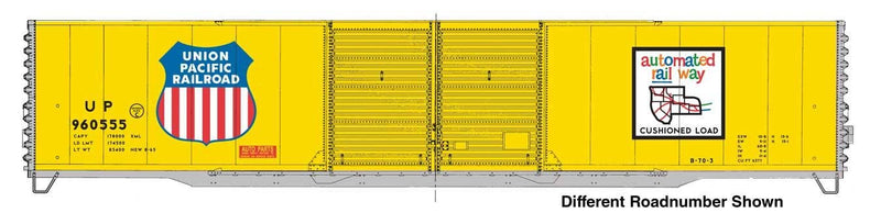 PREORDER Walthers Mainline HO 910-3416 60' Pullman-Standard Double Door Auto Parts Boxcar, Union Pacific