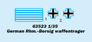 I Love Kit 63523 1:35 German Rhm.-Borsig Waffentrager