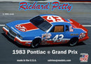 Salvinos JR Models 09930 Richard Petty 1983 Pontiac Grand Prix Winner