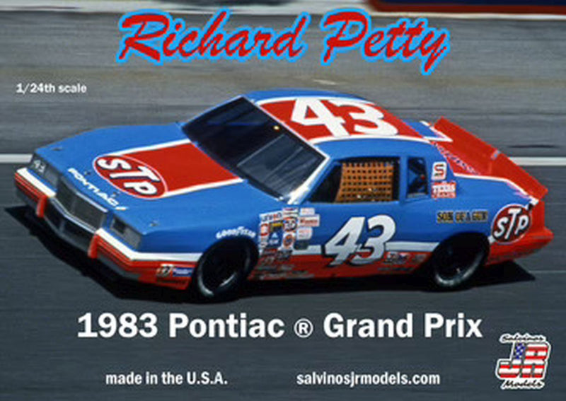 Salvinos JR Models 09930 Richard Petty 1983 Pontiac Grand Prix Winner