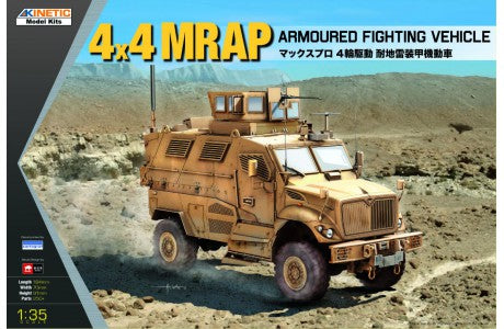 Kinetic Model Kits 61011 1/35 4X4 MRAP