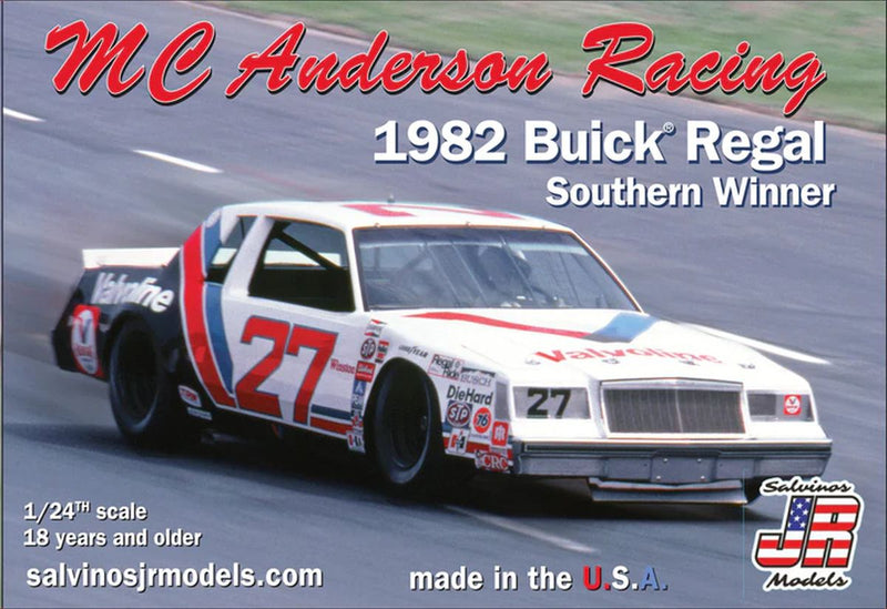 Salvinos JR Models 31249 MC Anderson Racing 1982 Buick Regal Southern Winner