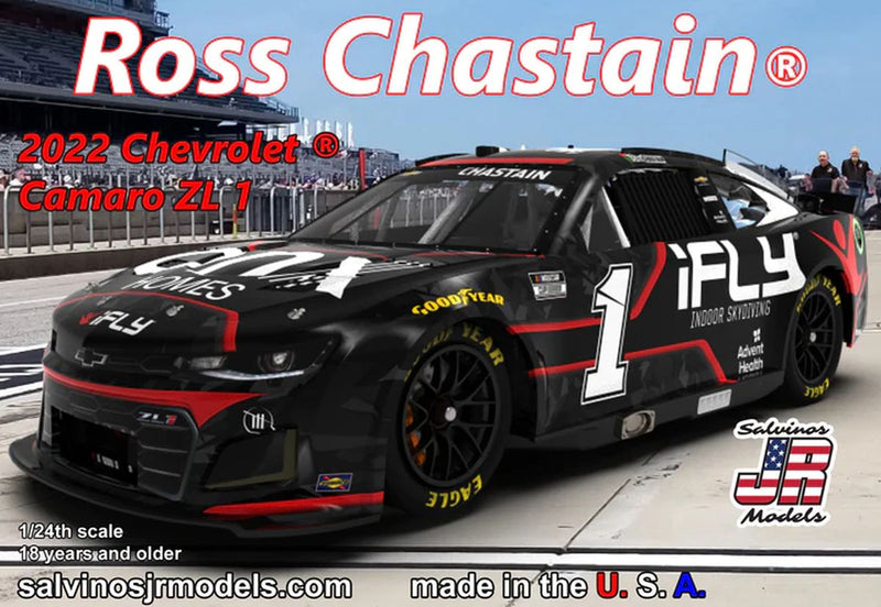 Salvino JR Models 31616 Trackhouse Racing Ross Chastain 2022 Camaro