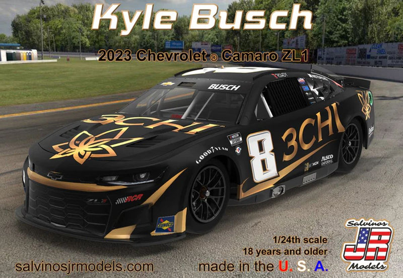 Salvinos JR Models 39172 Richard Childress Racing Kyle Busch 2023 Camaro Primary