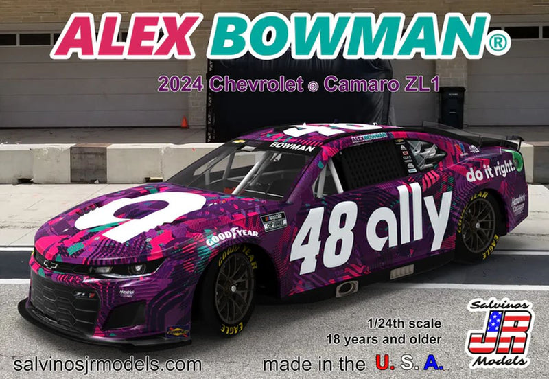 Salvino JR Models 43014 Hendrick Motorsports Alex Bowman 2024 Camaro Primary