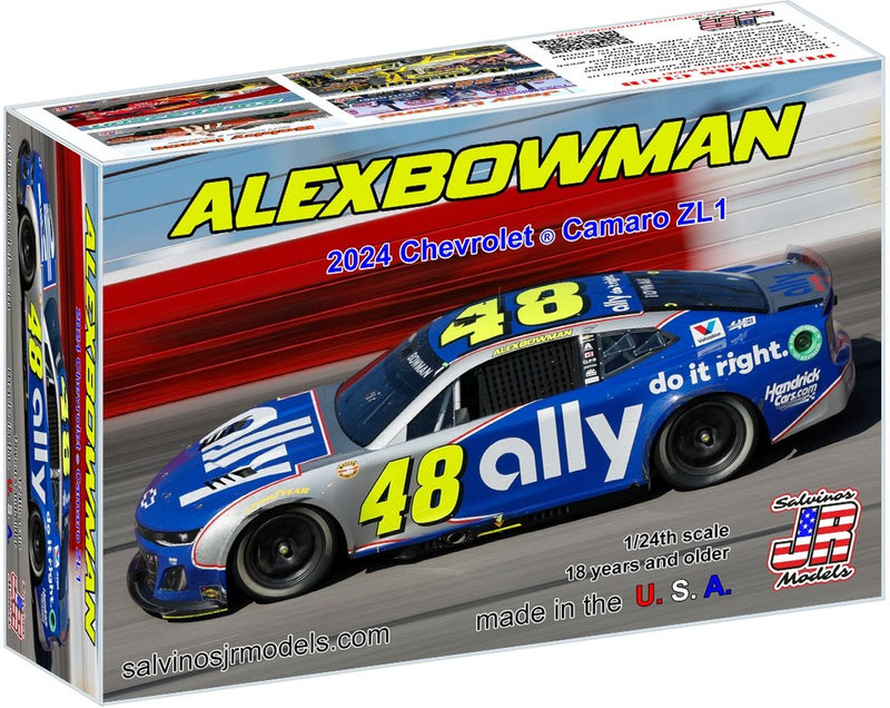 Salvino JR Models 45615 Hendrick Motorsports 2024 Alex Bowman Camaro Darlington Thro