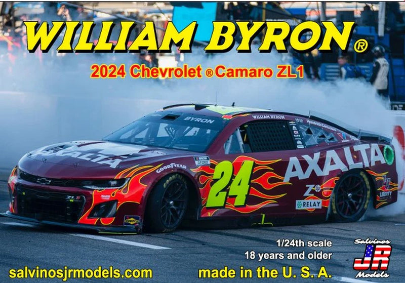 Salvino JR Models 46136 Hendrick Motorsports 2024 William Byron Camaro Martinsville