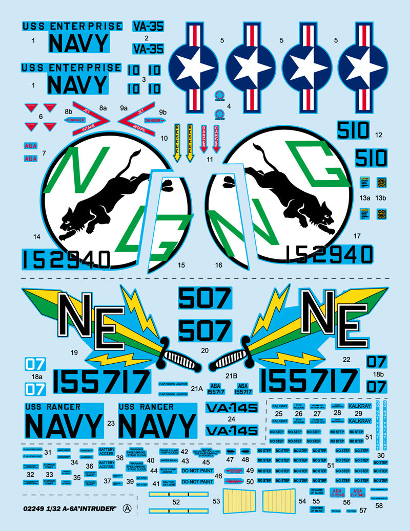 Trumpeter A-6A“INTRUDER” 02249 1:32