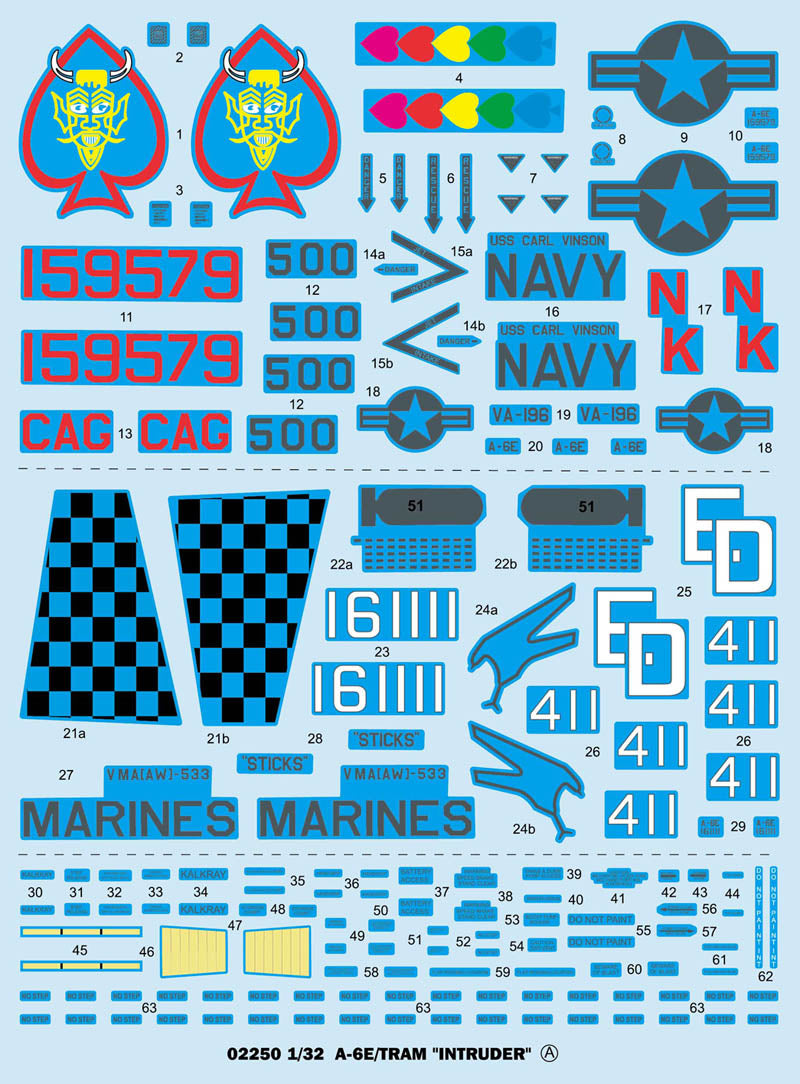 Trumpeter A-6E/TRAM "INTRUDER" 02250 1:32