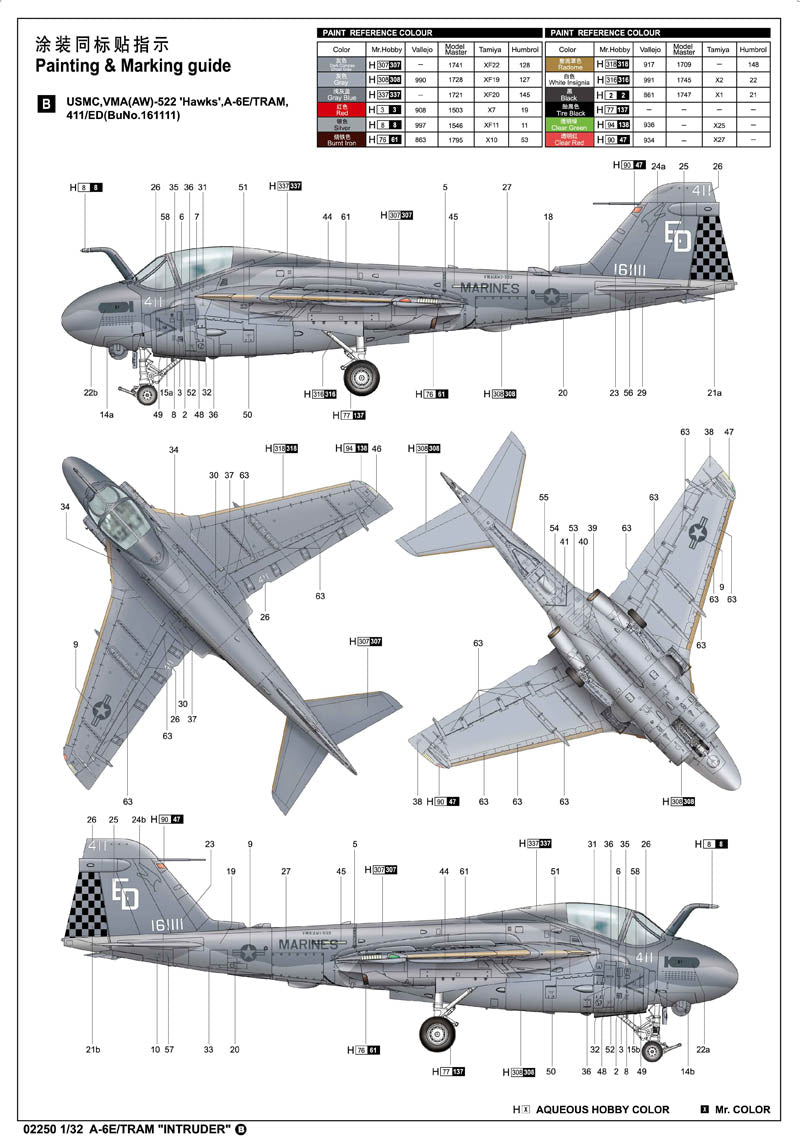 Trumpeter A-6E/TRAM 