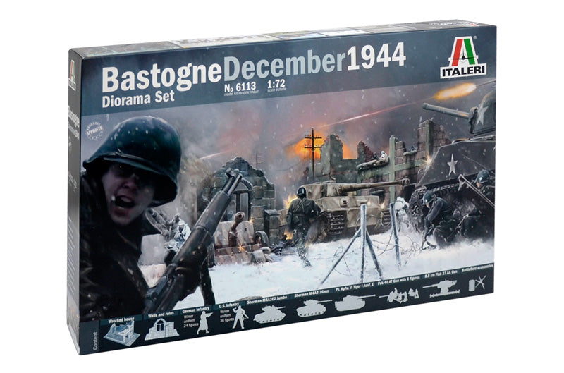 Italeri 6113 - SCALE 1 : 72 BASTOGNE December 1944 - BATTLE SET