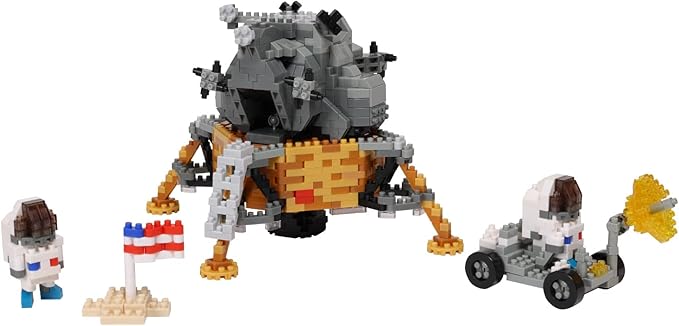 Nanoblock Advanced Hobby Series Lunar Lander "Space"