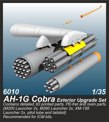 CMK 1/35 AH-1G Cobra Exterior Upgrade Set for ICM kits