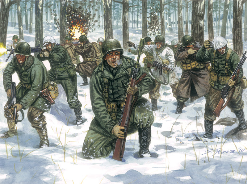 Italeri 6133 - SCALE 1 : 72 U.S.Infantry (Winter Unif.)