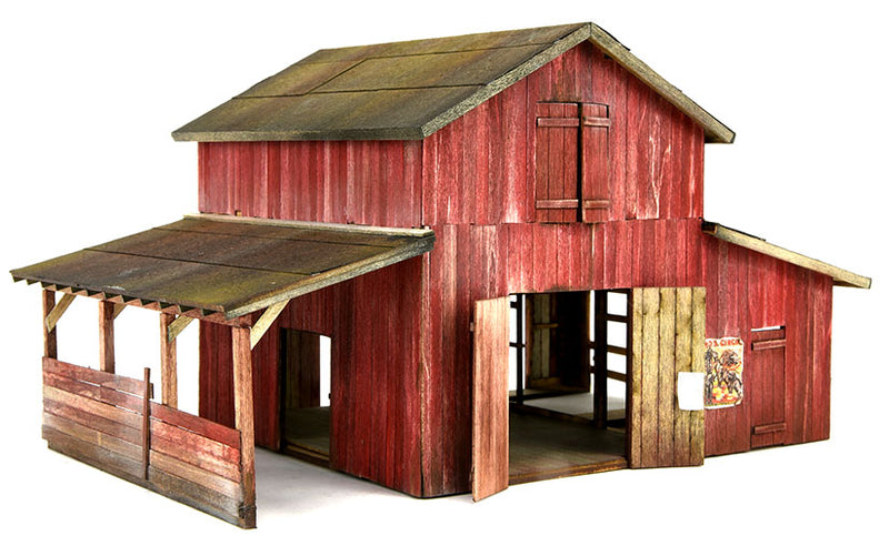 Banta Modelworks Foley's Barn, HO scale