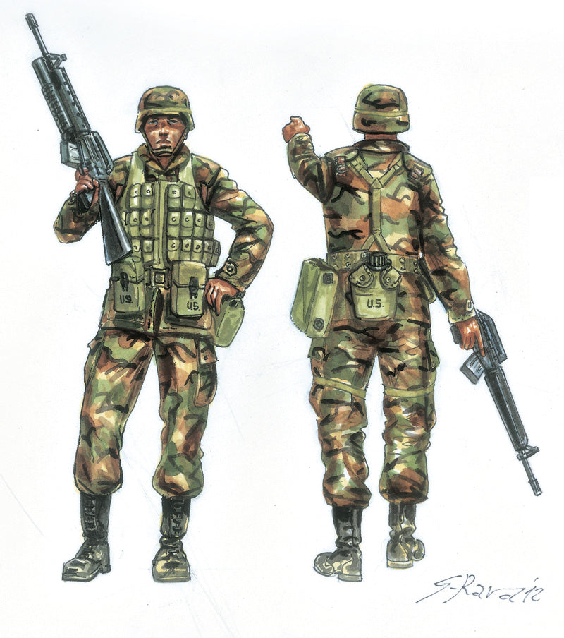 Italeri 6168 - SCALE 1 : 72 U.S. Infantry 90s