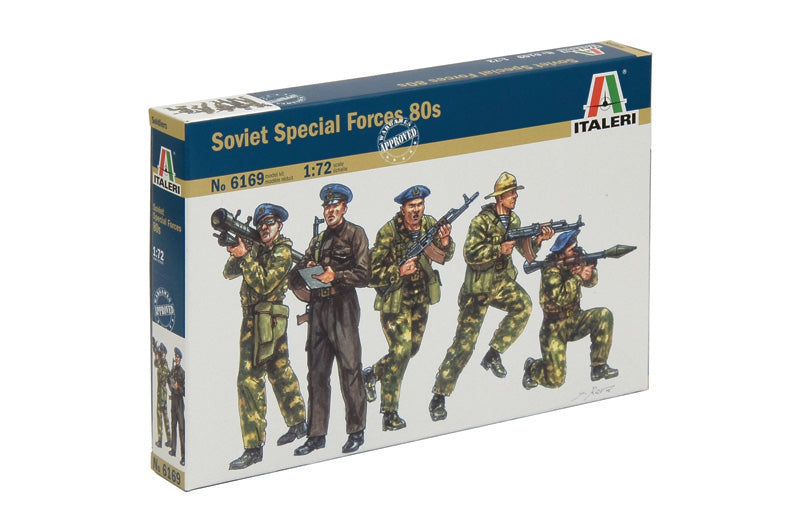 Italeri 6169 - SCALE 1 : 72 Soviet Special Forces 80s