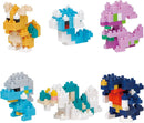 Nanoblock 22459 Pokemon Type Dragon Set Blind Box of 6