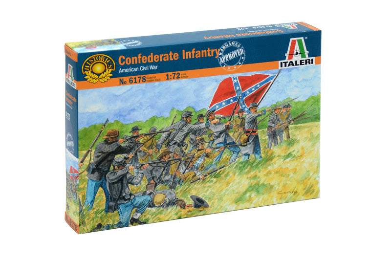 Italeri 6178 - SCALE 1 : 72 CONFEDERATE INFANTRY