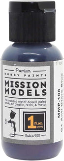 Mission Models P108 Q1 Japanese Anti Glare Blue Black WWII Cowl